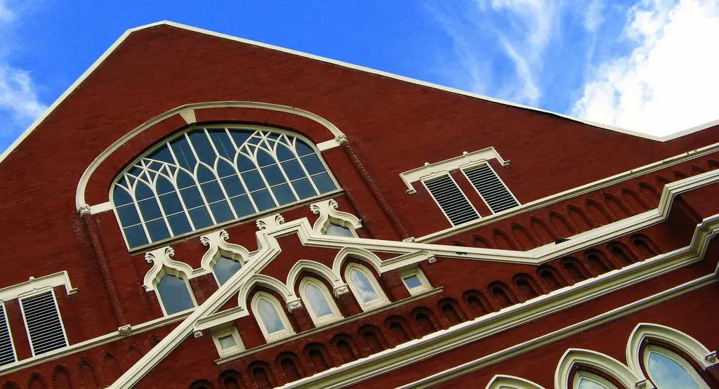Songs about Nashville Tennessee - The Ryman Auditorium is the original home of country music